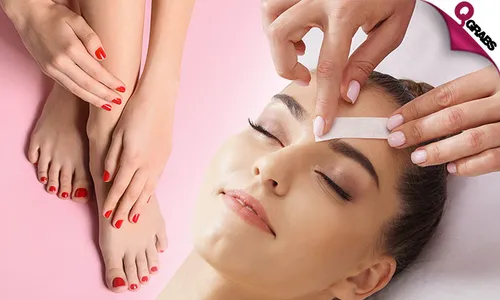 Face Threading & Waxing, Mani-Pedi & More!